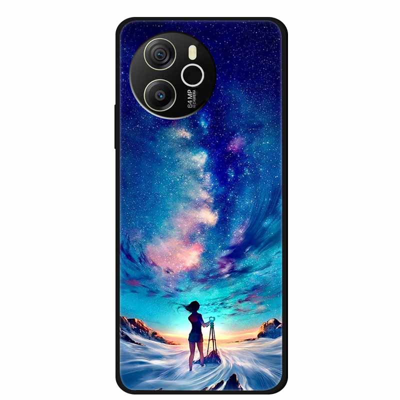Handyhülle Für Blackview Shark 8 Rückseitenabdeckung Case 6.78" Schwarzes Silikon Weiche Hülle Für Blackview Shark 8 Hülle Shark8 Stoßfest