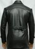 Handmade Stylish Coat Men's Genuine Leather Black Blazer New German Submarine