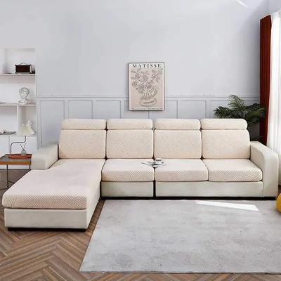 Stretch-Couchkissen-Schonbezüge für Sofa, Sitzmatratze, rutschfester Möbelschutz, Chaiselongue-Bezüge