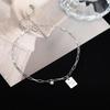 Tobillera de la suerte de diseño exclusivo para mujer 2025 – Joyería de pie moderna y exquisita Regalo para niñas