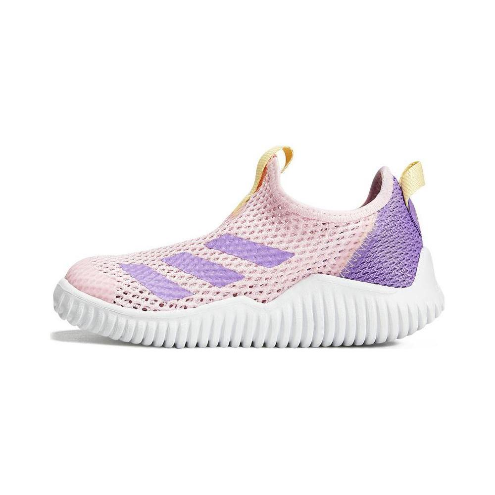New Adidas Rapidazen 2 C Low Top Kids' Training Shoes Pink Purple Children Aged 3 7 Years Old HP5908