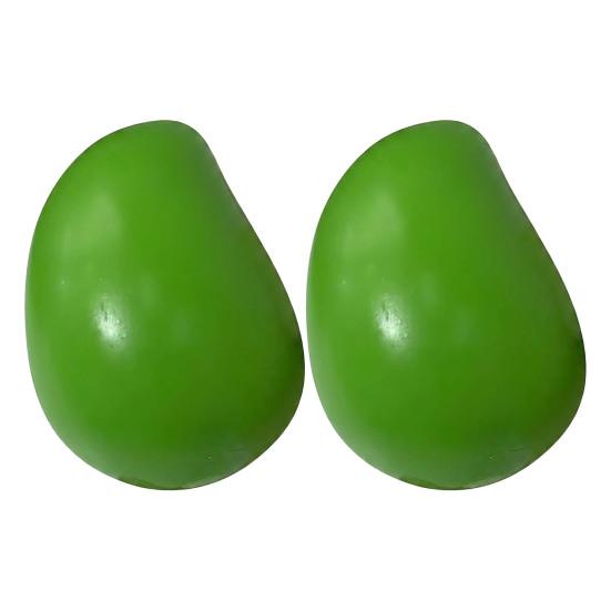 High-elastic Toy Crunchy Mango Squeeze Stress Ball, Color Changing Fidget with Crisp Sound, High Elastic Decompression for Anxiety Relief, Funny Gift