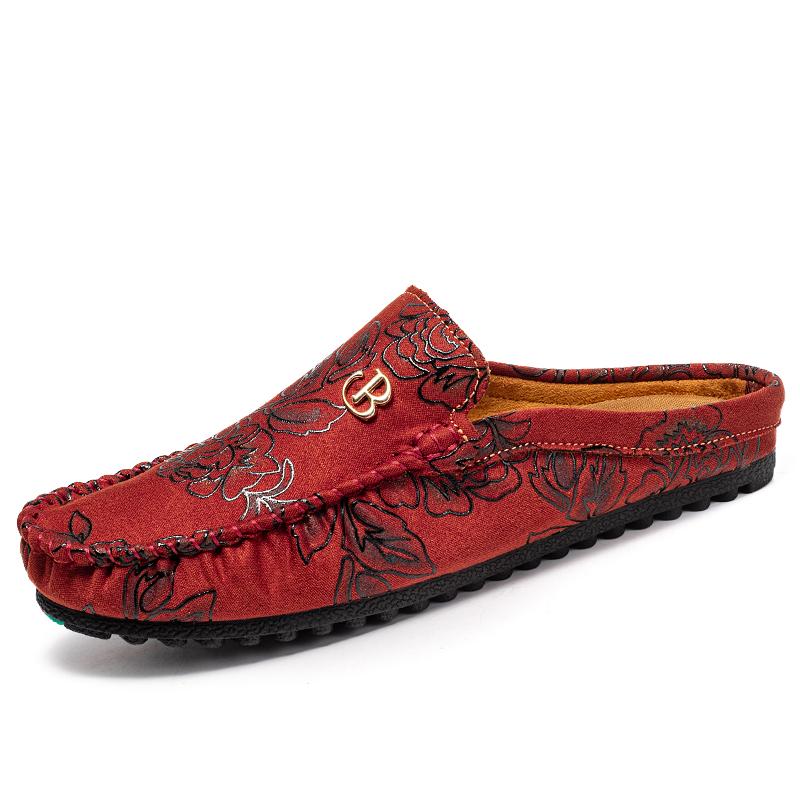 Summer Men's Shoes Gentlemen's Casual Style Design Fashion Party Outdoor Street Walking 38-46 Plus Size Adult Flat Shoes