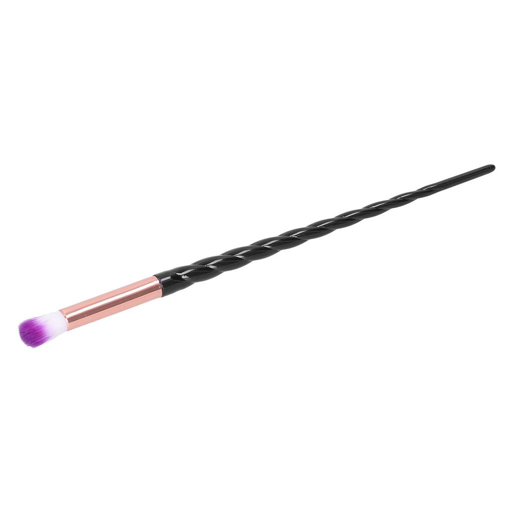 10pcs Soft Hair Makeup Brush Eyeshadow Cosmetic Brush with Spiral Handle Makeup Tool
