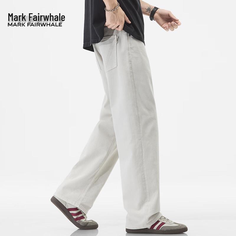 Mark Fairwhale Men's Casual Straight-Leg Jeans