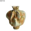 Unregelmäßige Form Keramikvase Kreativer Retro Blumentopf Tischdekoration Blumenarrangement Florale Vasen Raum Ästhetische Dekoration