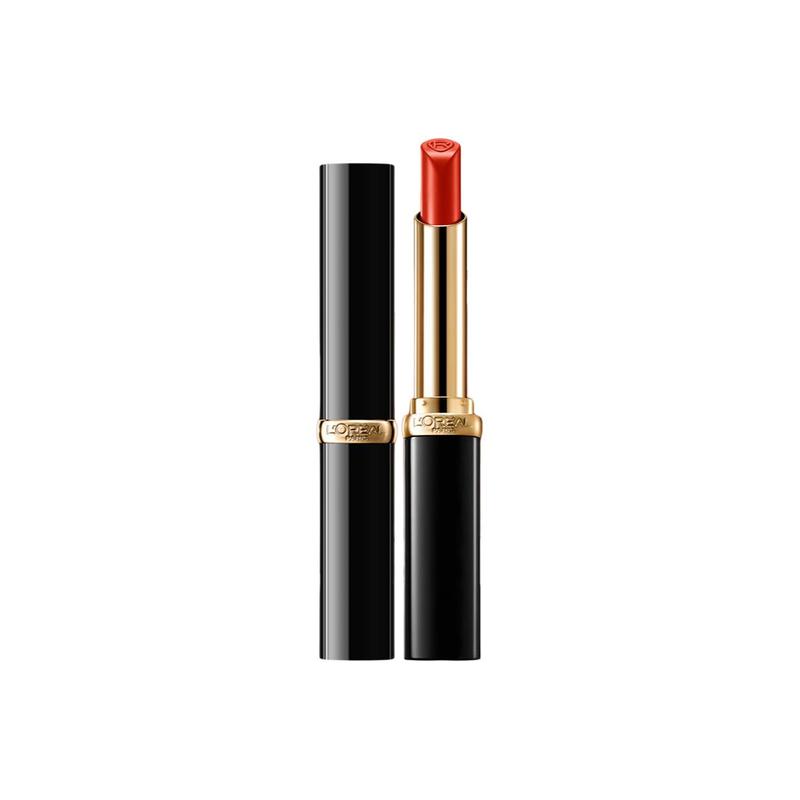 Loreal Paris Thin Lipstick Rich and moisturizing satin tube lipstick-635 tipsy blood orange
