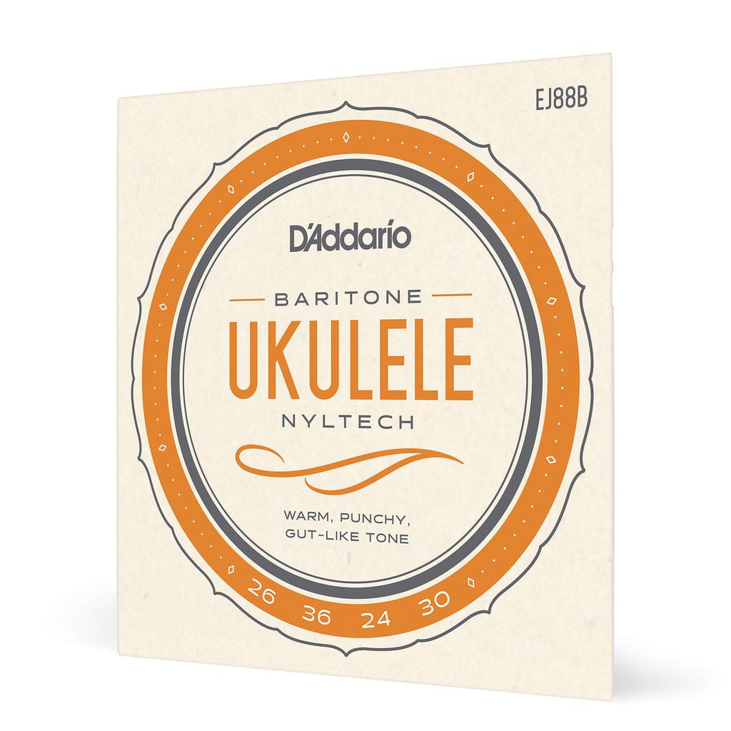 D'Addario EJ88B Nyltech Baritone Ukulele Strings (Developed in collaboration with Aquira)