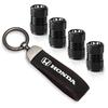 4Pc Car Valve Caps Stem Case Cover Accessories Wheel Valve Dust Caps Tyre Rim Stem Cover For Honda Civic City Accord Fit Insight UH3