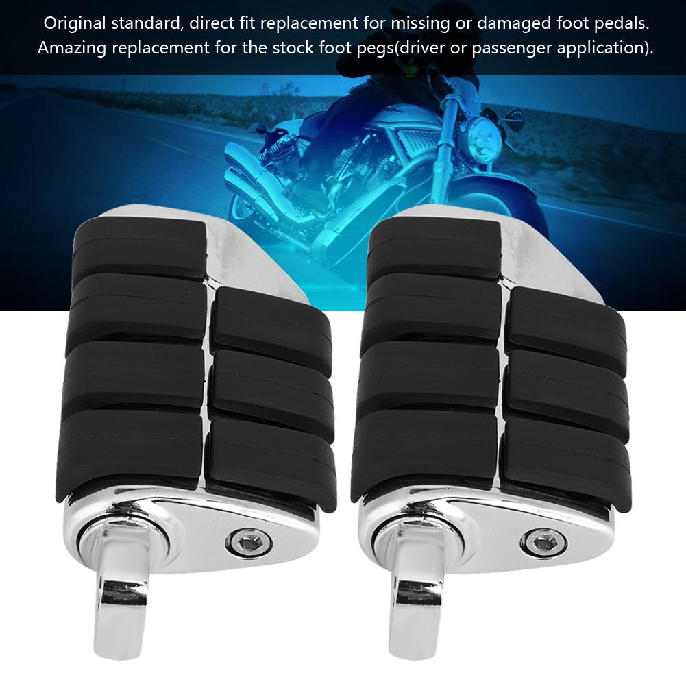 Refit Foot Pedals Rubber Lion Paw Foot Pegs For Motorbike Softail Dyna