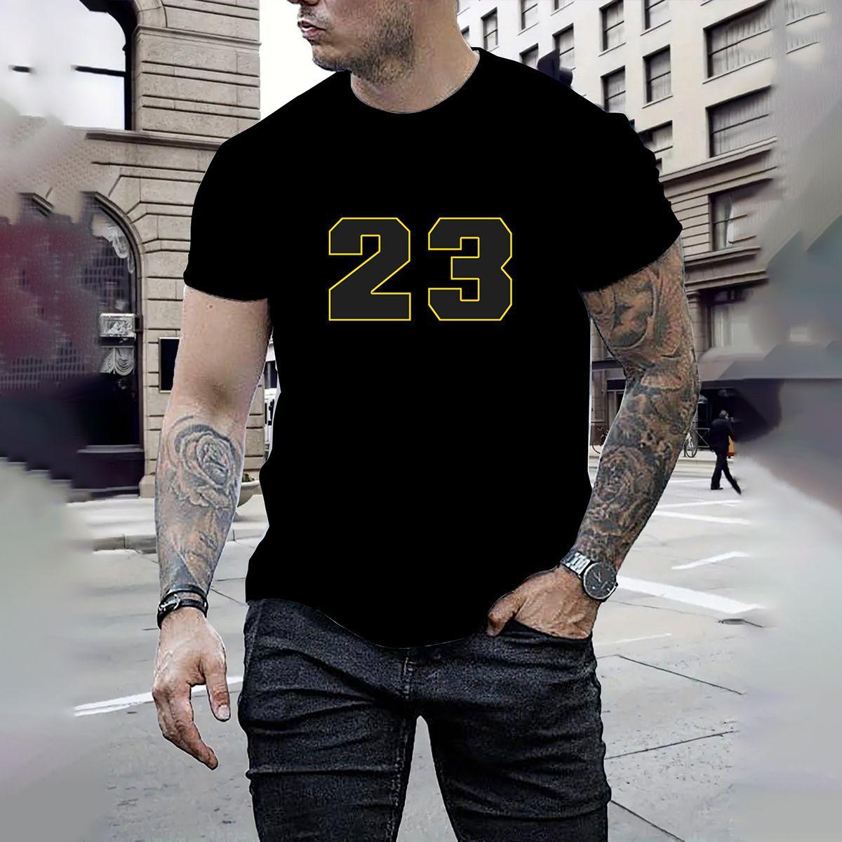 

3D Digital Printed Striped Men s Casual and Comfortable Loose Short Sleeved T-Shirt XXL
