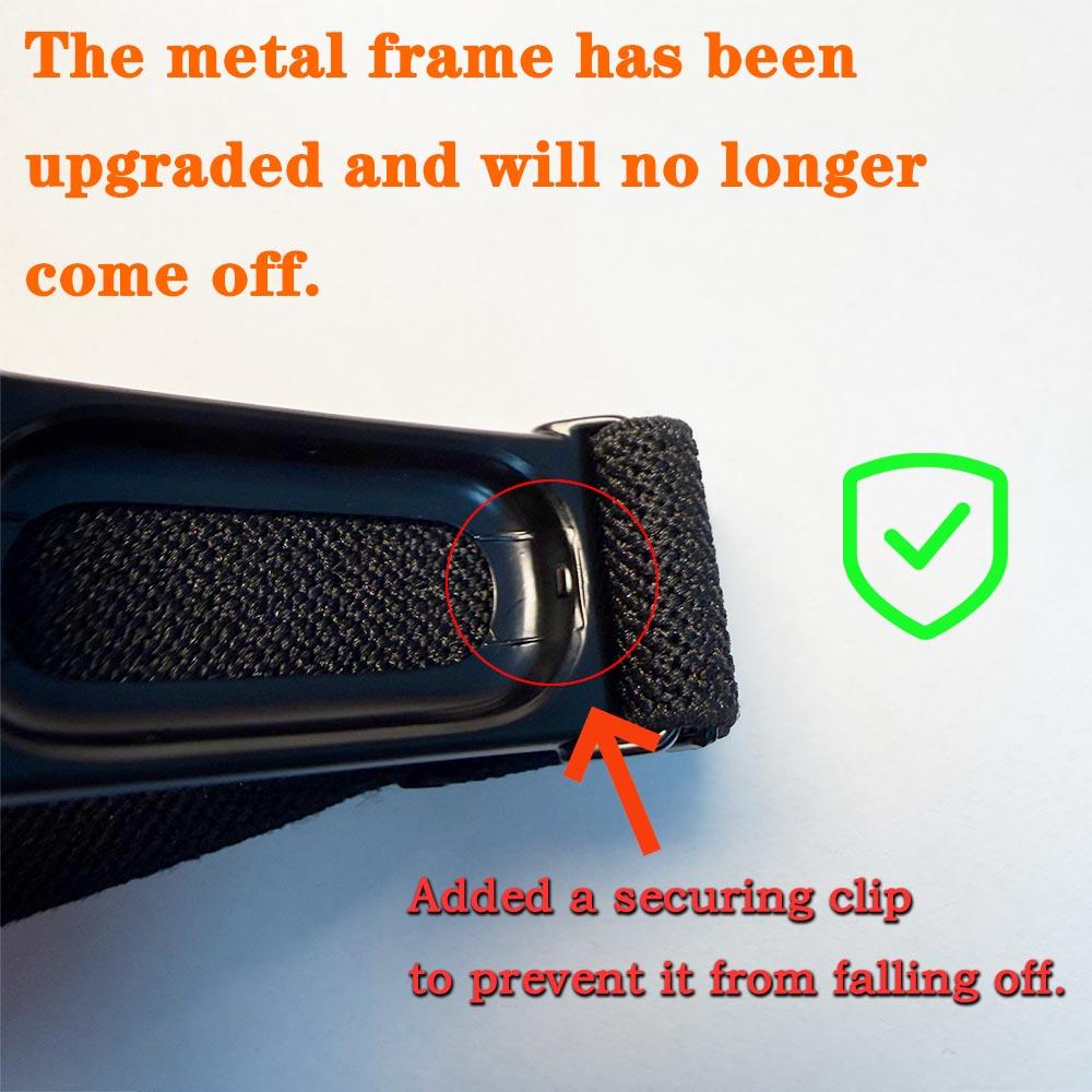 New Nylon Weave Arm Band for Google Fitbit Air Bicep Bands Fitness Tracker Band Magnetic Wristband for Google Fitbit Air Strap