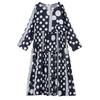 Long Sleeve Plus Size Vintage Dot New In Dresses for Women Casual Loose Spring Summer Autumn Dress