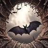 Indoor Holiday Theme Rug Halloween Round Area Rug, 3D Optical Illusion Doormat for Living Room, Scary Floor Mat Non Slip Absorbent Mat, Washable