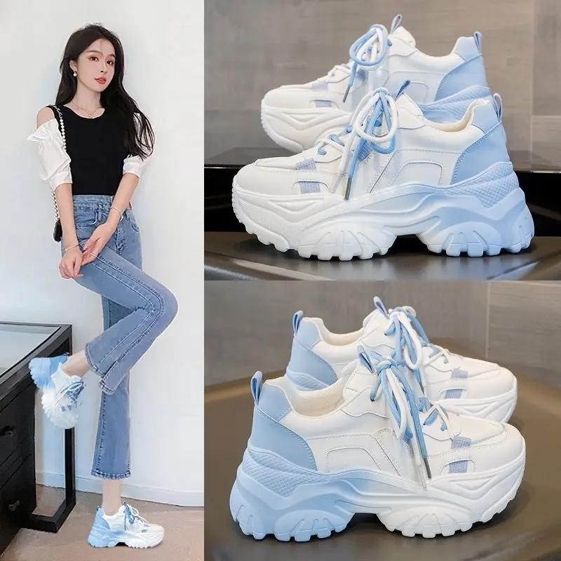 Spring Autumn Sneakers Shoes for Women High Quality Y2k Fashion Designer Luxury 2025 Vulcanized Shoe Original 39 Woman Footwear