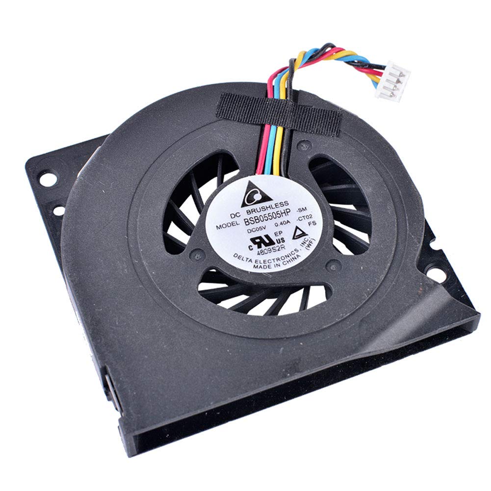 COCO 5V 0.4A 4Pin CPU Fan, 5.5cm Connector, Server Blower, Compatible with Lenovo A4980, B300, B305, AVC BSB05505HP