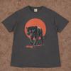 Vintage Black Panther T-Shirt | Retro Wildkatzen Grafik-T-Shirt | Pepper US-Baumwolle Unisex
