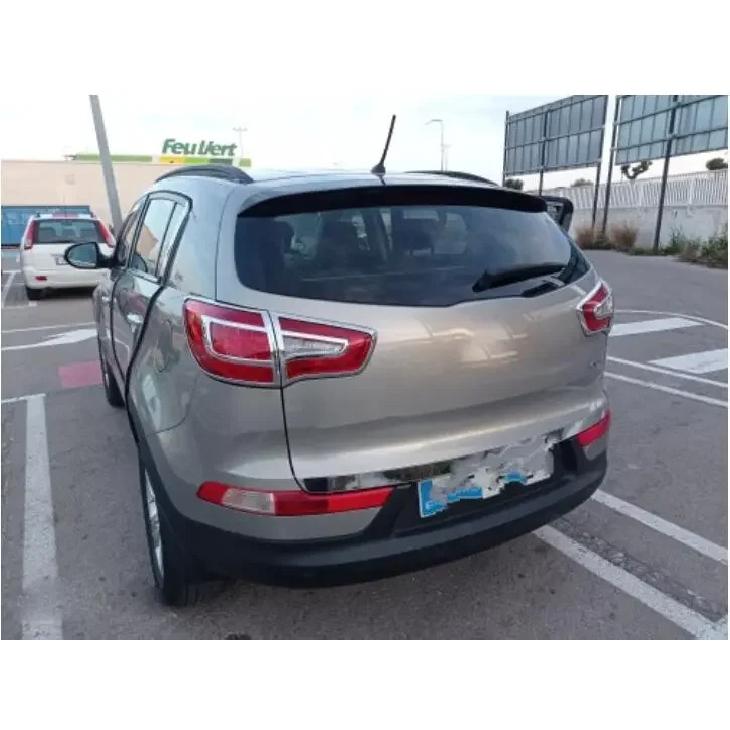 ABS Chrome Tail Light Cover Trim Kit For Kia Sportage 2010 2011 2012 2013 2014