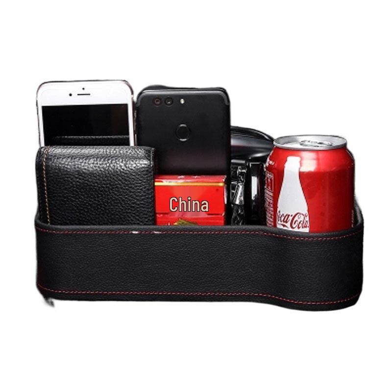 Autositz-Lückenfüller & Getränkehalter-Organizer - Multifunktionale Auto-Aufbewahrungsbox