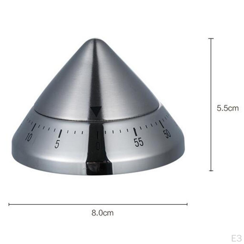Kitchen Cooking Counter Alarmer,Stainless Steel,Louder For Cooking, Kids, Teacher, Shower, Bathroom,