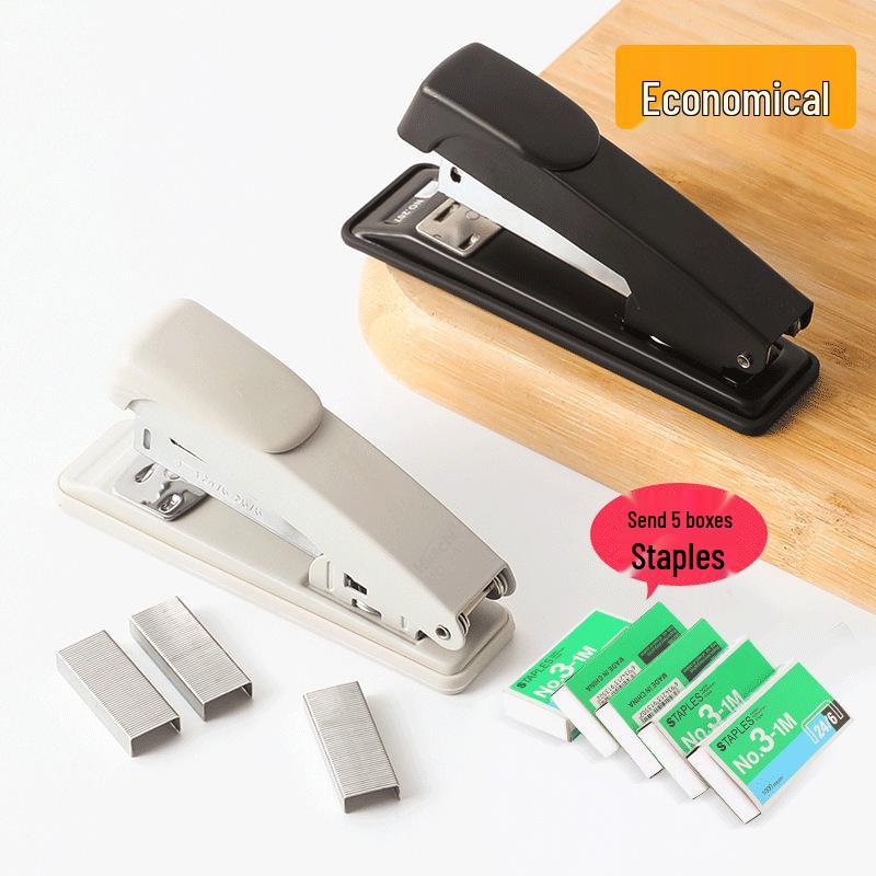 Brand Stapler Student Special High-Durability Effort-Saving 12# Thickened Stapler for Office Use