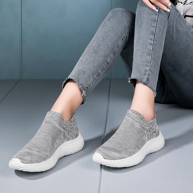 Pánské vycházkové tenisky Lehké sportovní ležérní sportovní návleky Lehké pohodlné mokasíny