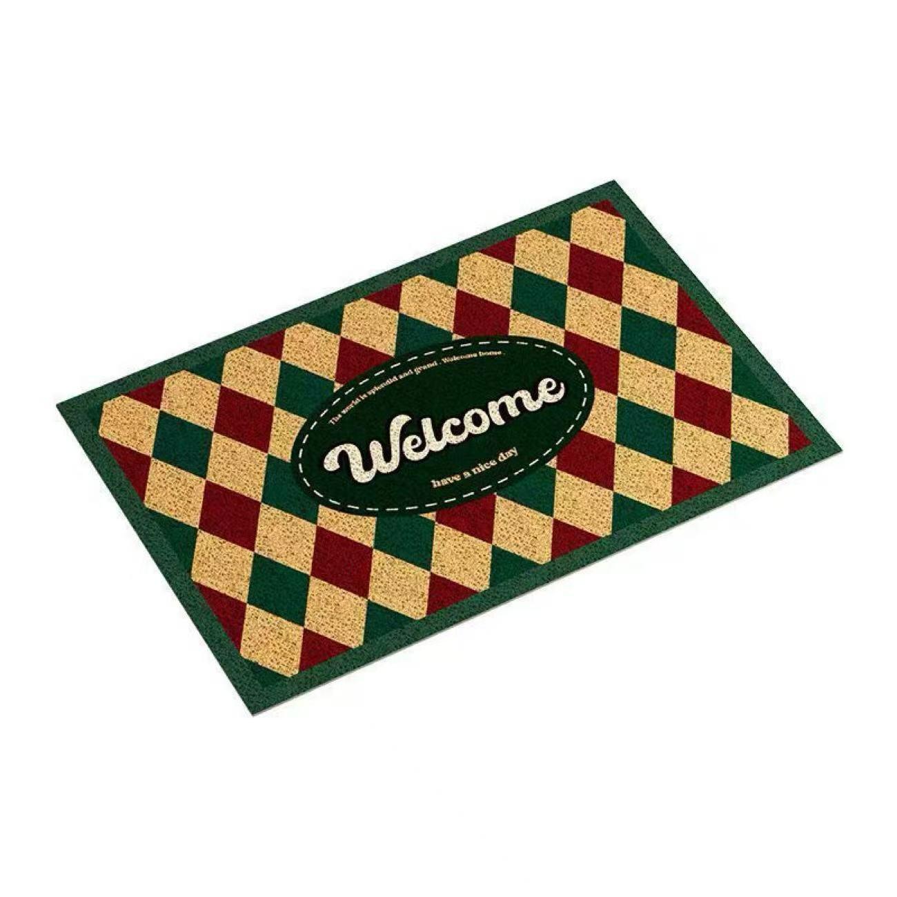 

Stain-Resistant American Retro Sisal Loop Floor Mat - Easy Clean, Cuttable Entrance and Hallway Mat 40*60cm
