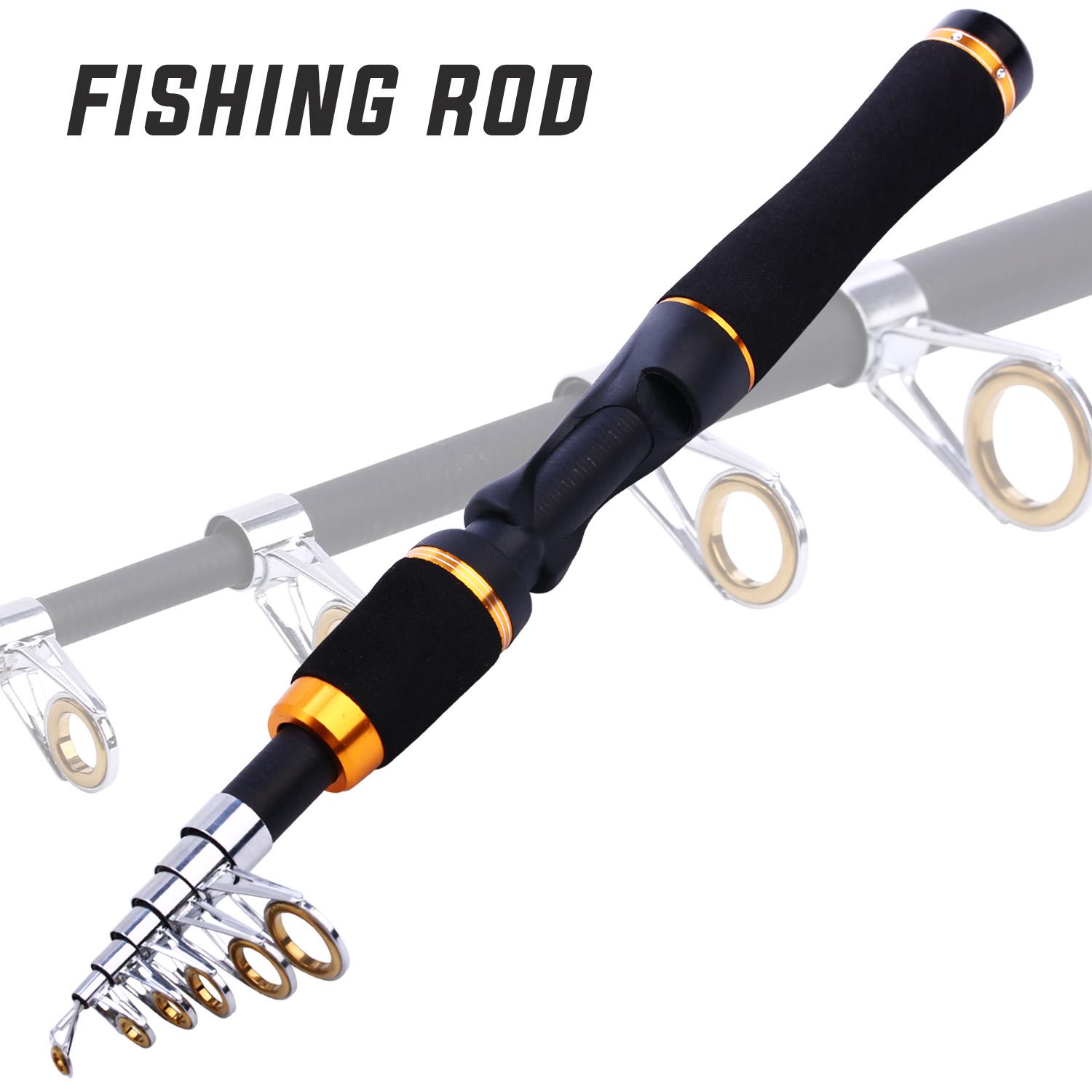 

Удочка Ультра легкая телескопическая спиннинговая удочка для детей и взрослых, высококачественная удочка rod золотой