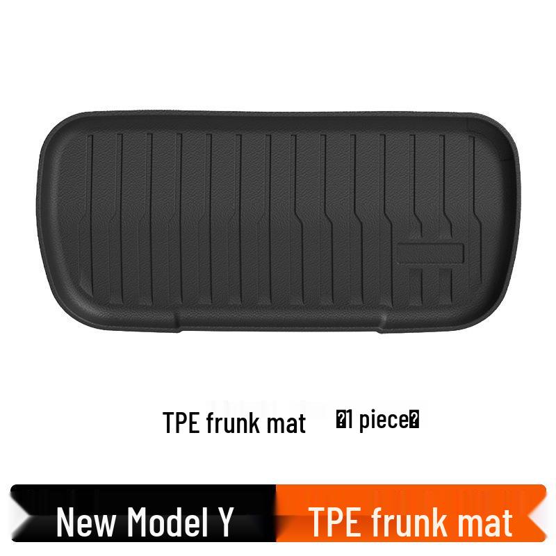Tesla Model Y Floor Mats: TPE Anti-Slip Trunk Mats