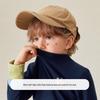 MQDMINI Kids' Color-Block Semi-High Collar Warm Baselayer Top