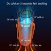 4 Speeds Waist Clip Fan 6H Working Time Portable Body Cooler  Outdoor Works
