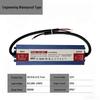 IP67 Outdoor Waterproof Constant Voltage Driver, 12V/24V, 60W-600W Power Supply with Full Potting