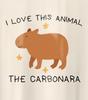 I Love This Animal the Carbonara - Meme Shirt, Unhinged T Shirt, Silly Shirt, Weird Shirt, Funny Adhd Shirt, Relatable , Funny Capybara Meme