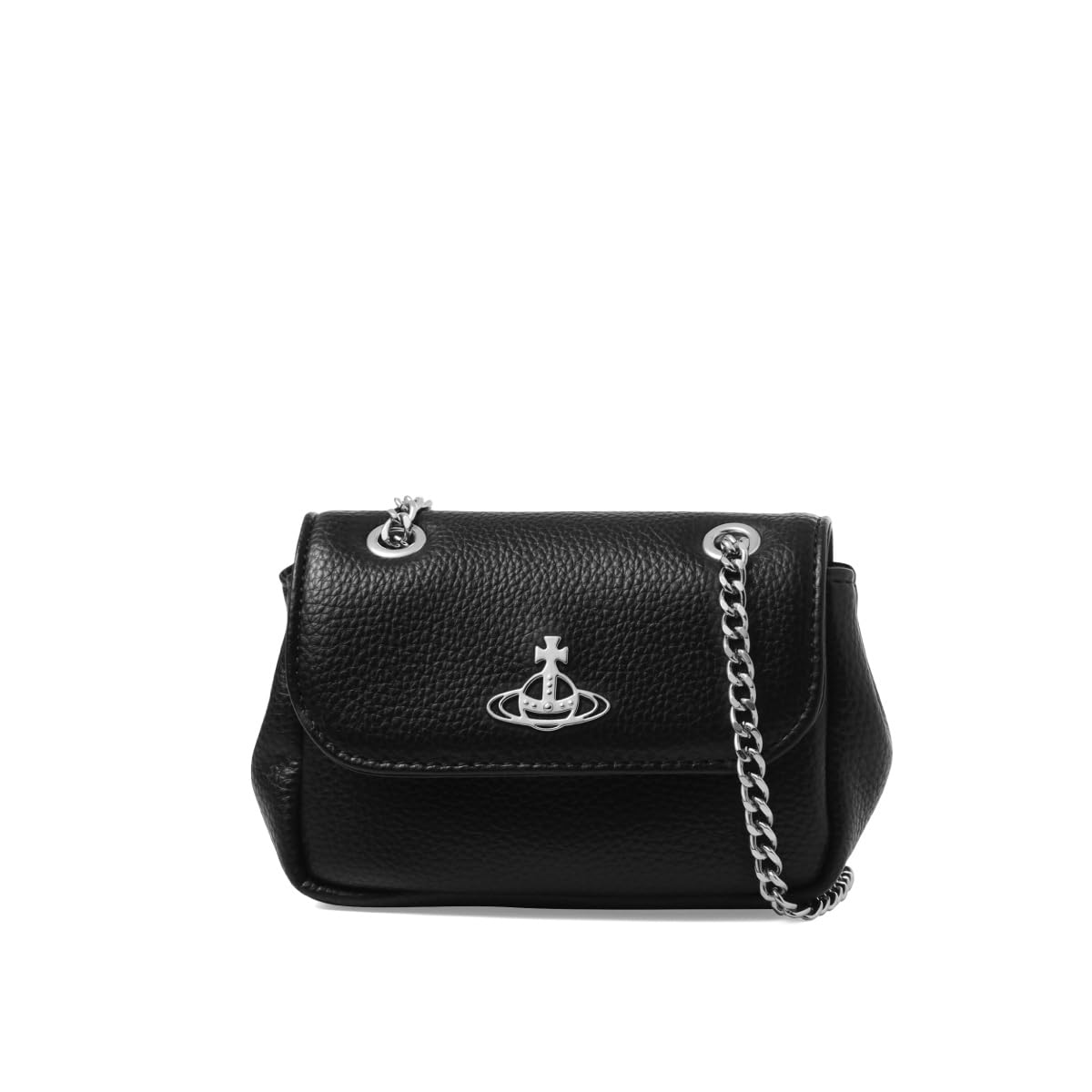 Маленькая сумка через плечо Vivienne Westwood, Черная, 5C01000CW S000D N403 [Б/у]
