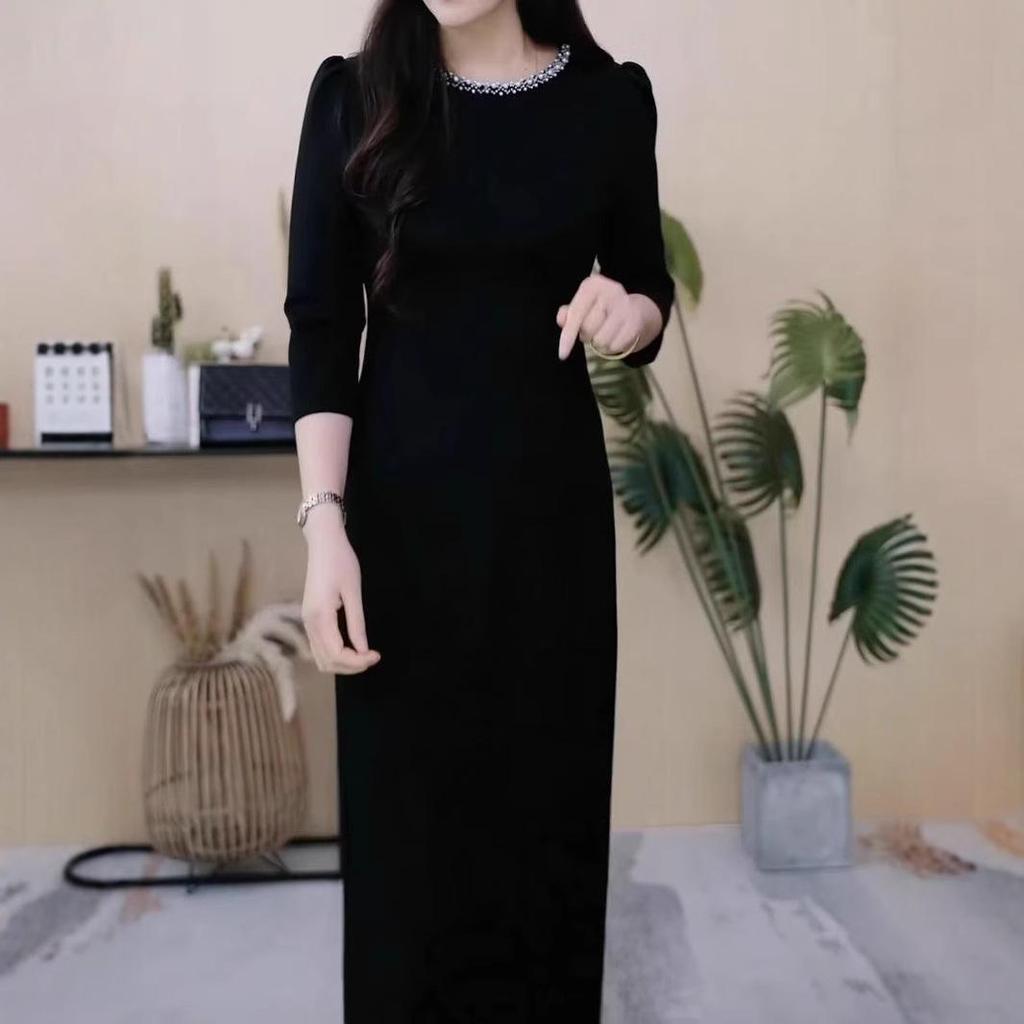 2025 European Style Slim Spring Dress: Versatile, Trendy Luxury for Women