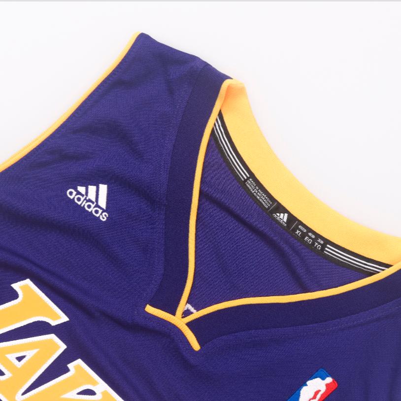 Adidas NBA Dwight Howard 12-13 Season Los Angeles Lakers Purple Away Swingman Embroidered Fan Edition Basketball Jersey Unisex jersey 7912A-302-K91857