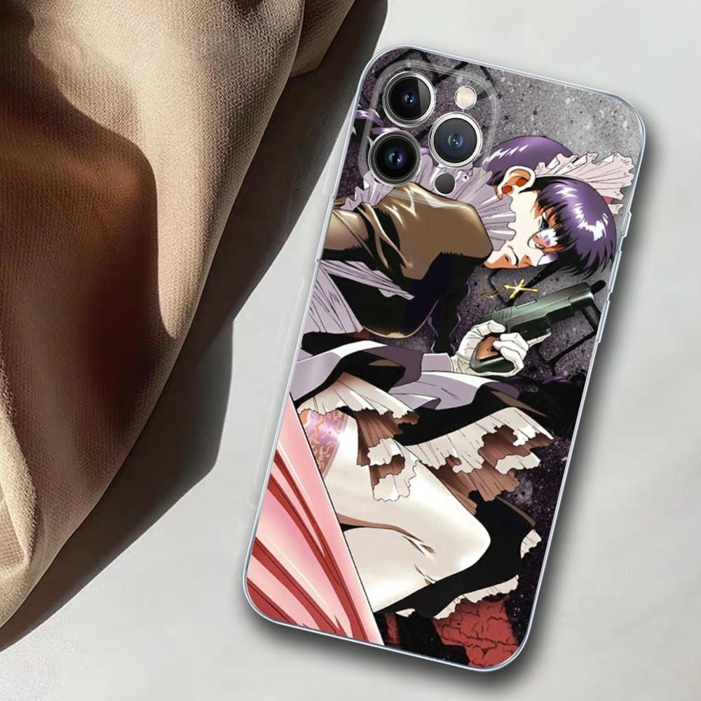 Black Lagoon Phone Case For iPhone 14 11 12 13 Mini Pro XS Max Cover 6 7 8 Plus X XR SE 2020 Funda Shell