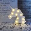 Enchanting Cute Unicorn Head Led Table Lamp Night Light Great For Kids Bedroom Decor