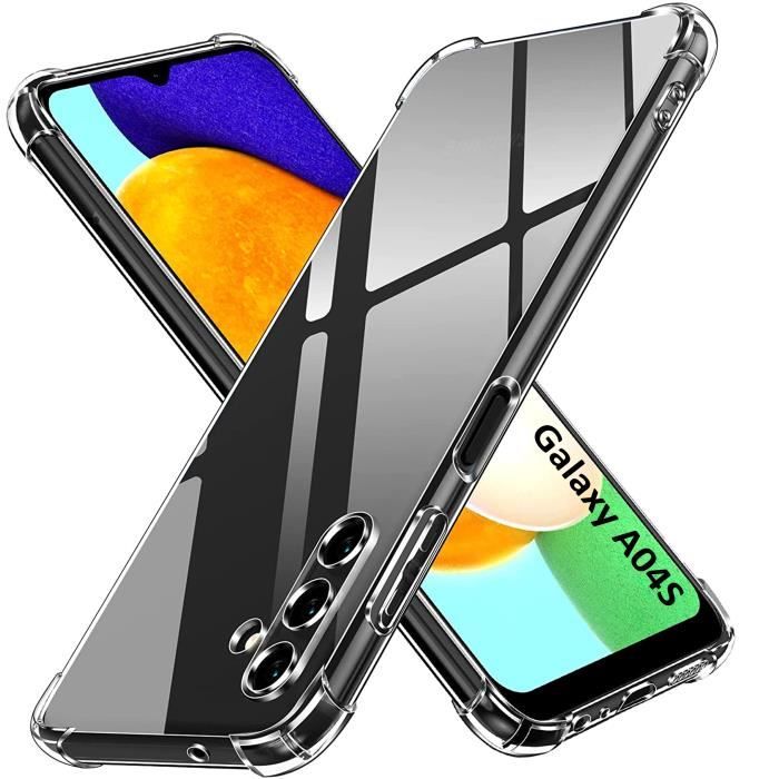 Case for Samsung Galaxy A04S - Shockproof Protection TPU Soft Transparent Phonillico®