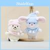 Christmas Plush Bear Keychain With Hat Pp Cotton Stuffed Toy For Gift Kids