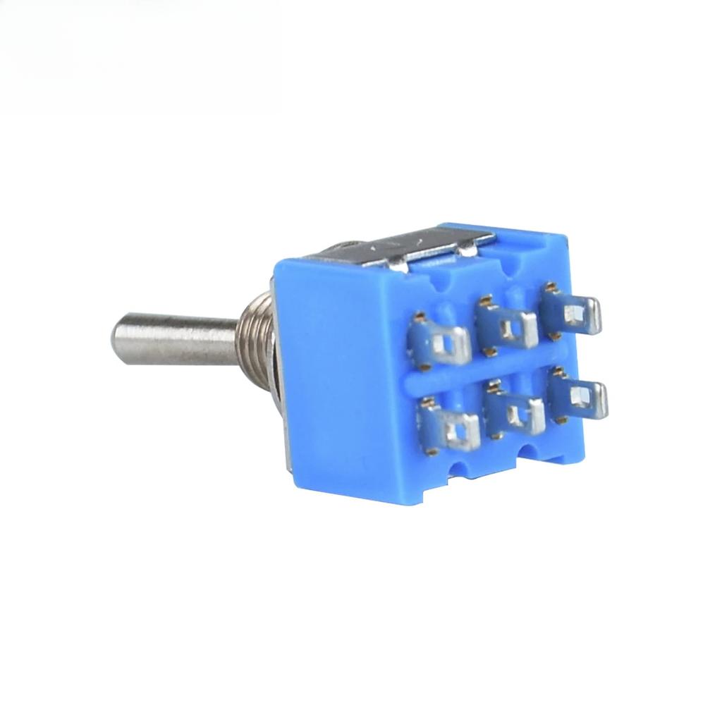 5Pcs 6mm Mini Toggle Switchs 2 Position 3 Position Latching Switch MTS-102/103/202/203 ON-ON SPST ON-OFF -ON SPDT