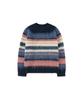 Banwonateullie Kn4276 Gradient Stripe Knit_Navy
