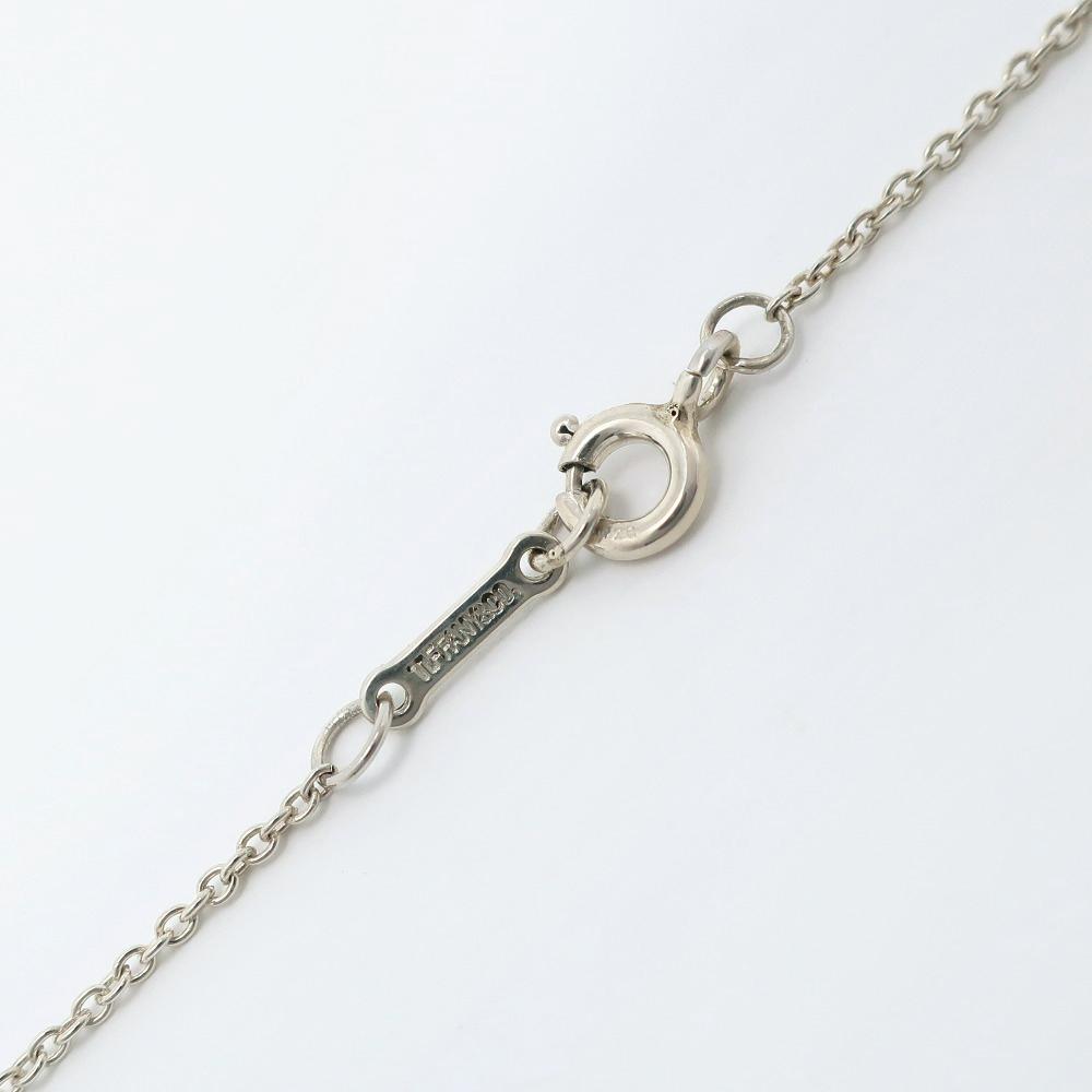 TIFFANY&Co. Open heart Necklace Elsa Peretti Silver925 heart 2.8g Women Used