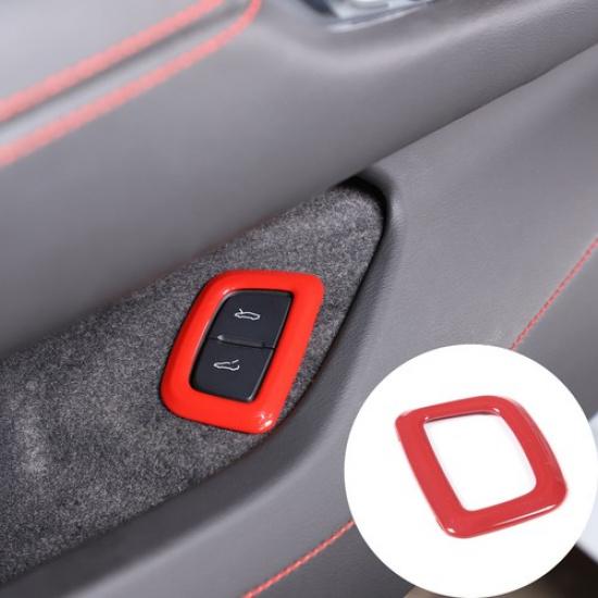 ABS Sports Red Trunk Switch Button Cover Trim For Corvette C8 -2025