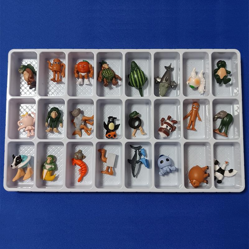 24Pcs Italian Brainrot Tung Tung Sahur Figures Doll Tralalero Tralala Bombardino Crocodilo Shimpanzini Bananini Model Toy Gift