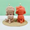 Cute Little Girl Silicone Moulds Scented Candle Molds DIY Cake Chocolate Decor