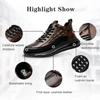 Luxury Men's Sneaker Winter Thick Bottom Casual Shoes Fashion Air Cushion Non Slip Sports Shoes for Men Outdoor Sneakers Zapatos