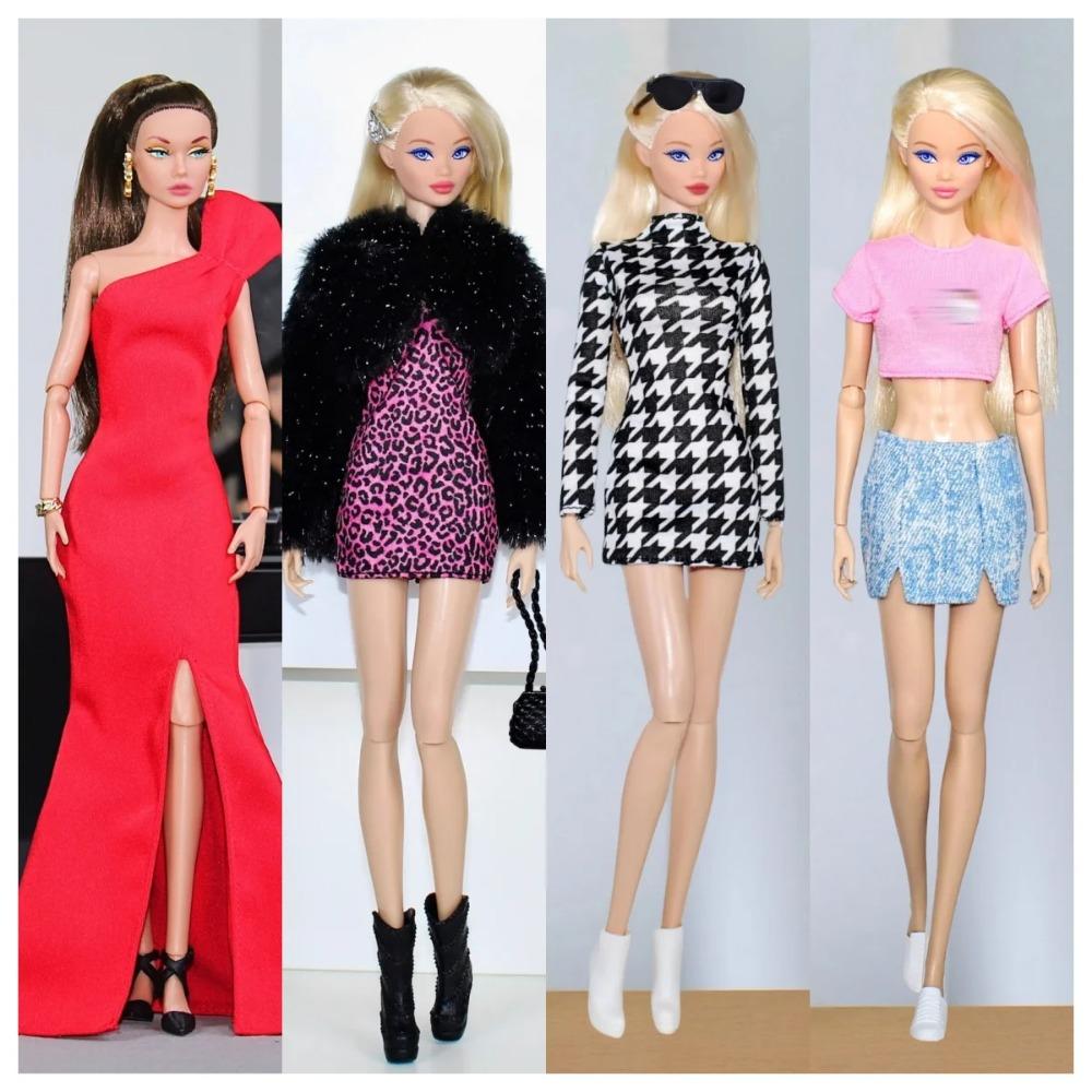 Fashion clothes set / 30cm doll clothing top short skirt pant dress outfit for 1/6 Xinyi FR ST blyth OB BB Doll / dollhouse toy