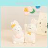 Wooden Craft Bunny Decor With Engraved Design For Home Entryway And Gift Giving