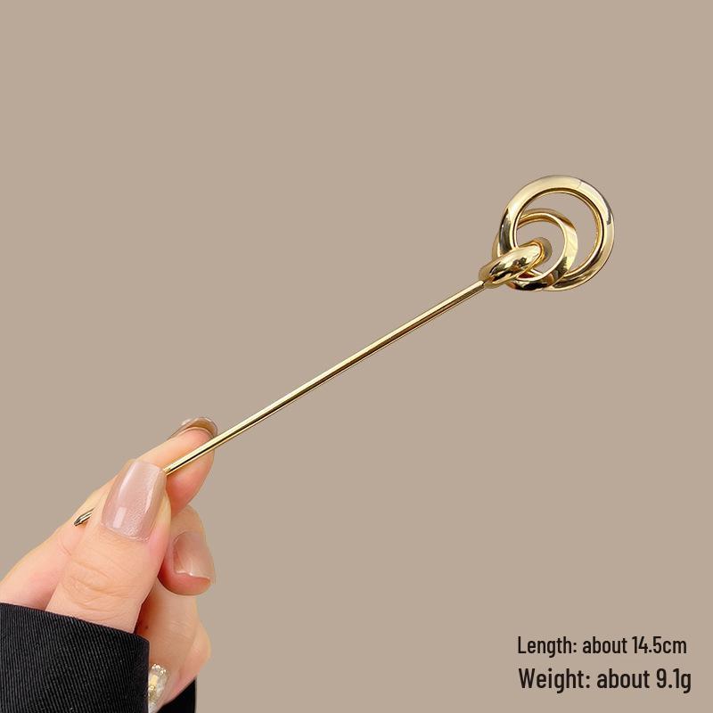 Vintage Chinese Style Hairpin for Updos - Elegant Retro Hair Stick with Tassel for Qipao